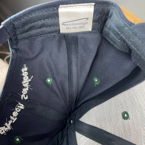 CROPLAN Genetics Vintage Black Green Snapback Hat Cap Agri-Tech Services USA - Picture 8 of 8